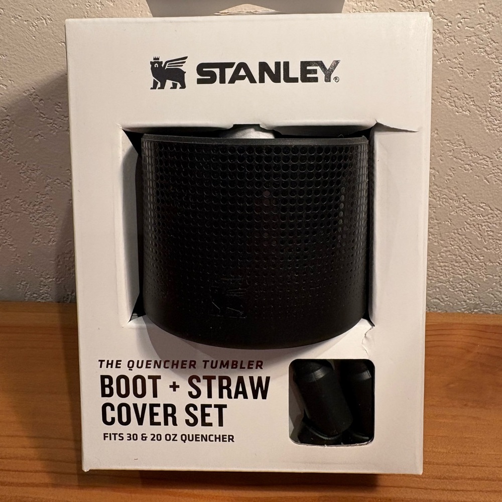 Stanley Quencher Boot and Straw Cover Set | 20 oz-30 oz - Black